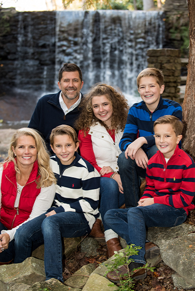 Canton GA dentist John W Carey DMD and his family